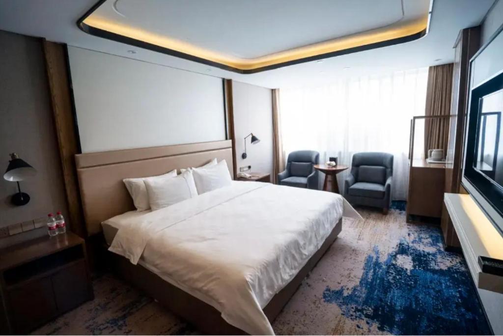 Linyi Blue Horizon Intenational Hotel Exterior photo