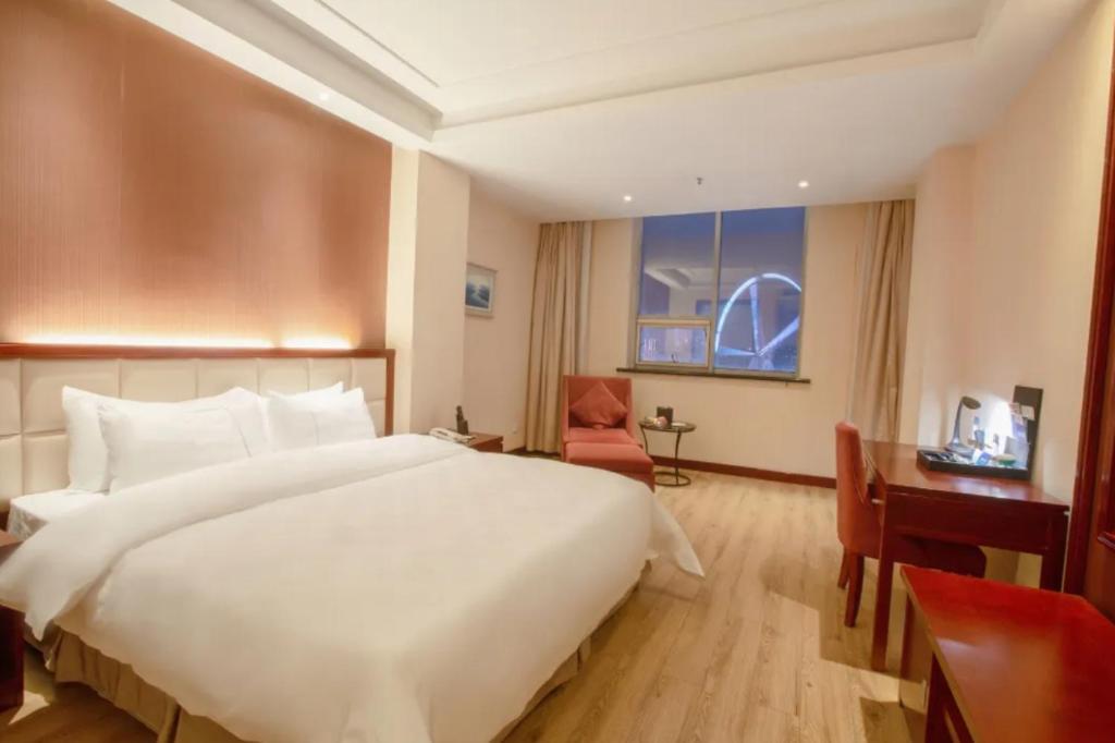 Linyi Blue Horizon Intenational Hotel Exterior photo